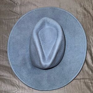 Blue cowboy hat